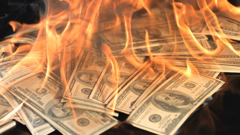 fiat dollar crash and burn
