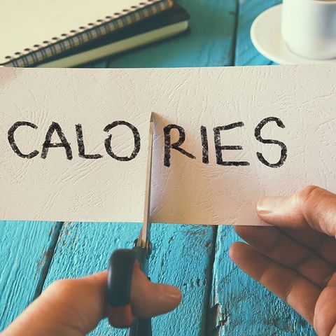 Stop counting calories message